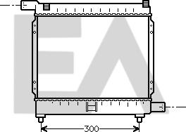 EACLIMA 31R50024 - Radiator, mühərrikin soyudulması furqanavto.az