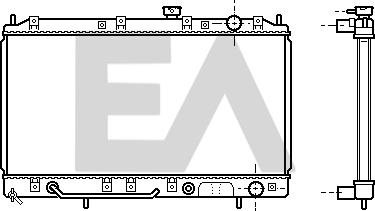 EACLIMA 31R51067 - Radiator, mühərrikin soyudulması furqanavto.az