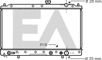 EACLIMA 31R51012 - Radiator, mühərrikin soyudulması furqanavto.az