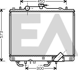 EACLIMA 31R51071 - Radiator, mühərrikin soyudulması furqanavto.az