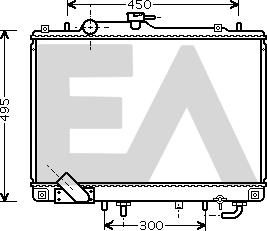 EACLIMA 31R51072 - Radiator, mühərrikin soyudulması furqanavto.az