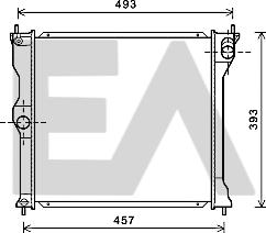 EACLIMA 31R51115 - Radiator, mühərrikin soyudulması furqanavto.az