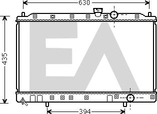 EACLIMA 31R51113 - Radiator, mühərrikin soyudulması furqanavto.az