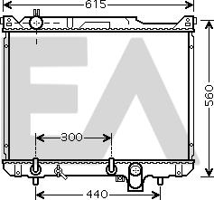 EACLIMA 31R69046 - Radiator, mühərrikin soyudulması furqanavto.az