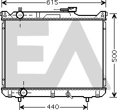 EACLIMA 31R69041 - Radiator, mühərrikin soyudulması furqanavto.az