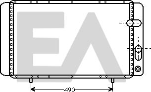 EACLIMA 31R60107 - Radiator, mühərrikin soyudulması furqanavto.az