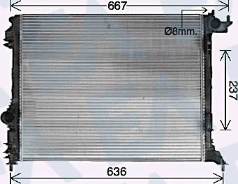 EACLIMA 31R60167 - Radiator, mühərrikin soyudulması furqanavto.az