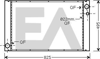 EACLIMA 31R02056 - Radiator, mühərrikin soyudulması furqanavto.az