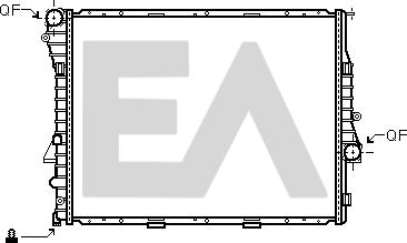 EACLIMA 31R07094 - Radiator, mühərrikin soyudulması furqanavto.az