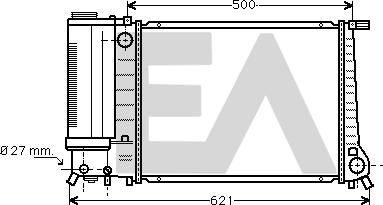 EACLIMA 31R07044 - Radiator, mühərrikin soyudulması furqanavto.az