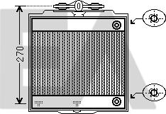 EACLIMA 31R07003 - Radiator, mühərrikin soyudulması furqanavto.az