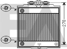 EACLIMA 31R07002 - Radiator, mühərrikin soyudulması furqanavto.az