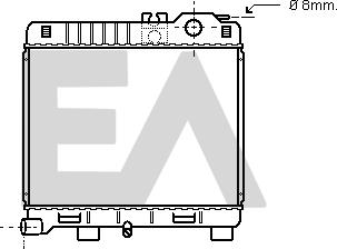 EACLIMA 31R07015 - Radiator, mühərrikin soyudulması furqanavto.az