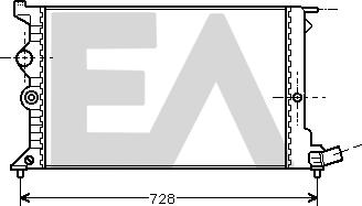 EACLIMA 31R10055 - Radiator, mühərrikin soyudulması furqanavto.az