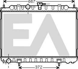 EACLIMA 31R18094 - Radiator, mühərrikin soyudulması furqanavto.az