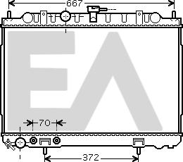 EACLIMA 31R18095 - Radiator, mühərrikin soyudulması furqanavto.az