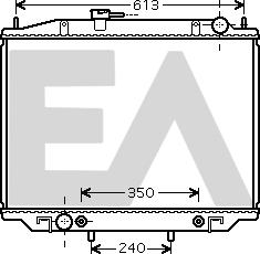 EACLIMA 31R18181 - Radiator, mühərrikin soyudulması furqanavto.az