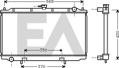 EACLIMA 31R18172 - Radiator, mühərrikin soyudulması furqanavto.az