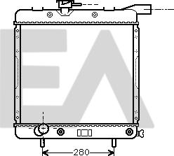 EACLIMA 31R12003 - Radiator, mühərrikin soyudulması furqanavto.az