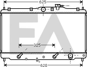 EACLIMA 31R26006 - Radiator, mühərrikin soyudulması furqanavto.az