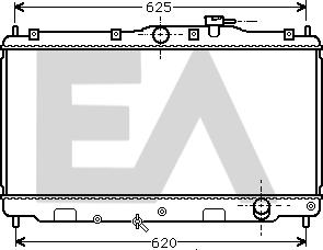 EACLIMA 31R26005 - Radiator, mühərrikin soyudulması furqanavto.az