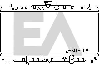 EACLIMA 31R26018 - Radiator, mühərrikin soyudulması furqanavto.az