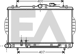 EACLIMA 31R28014 - Radiator, mühərrikin soyudulması furqanavto.az