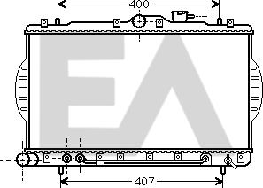 EACLIMA 31R28015 - Radiator, mühərrikin soyudulması furqanavto.az