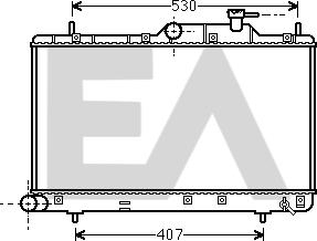 EACLIMA 31R28144 - Radiator, mühərrikin soyudulması furqanavto.az