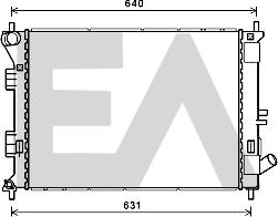 EACLIMA 31R28145 - Radiator, mühərrikin soyudulması furqanavto.az