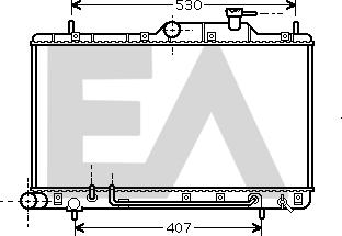 EACLIMA 31R28126 - Radiator, mühərrikin soyudulması furqanavto.az