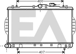 EACLIMA 31R28122 - Radiator, mühərrikin soyudulması furqanavto.az