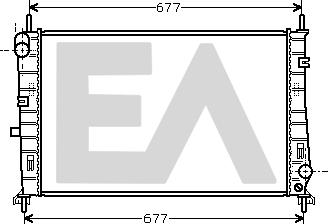 EACLIMA 31R22110 - Radiator, mühərrikin soyudulması furqanavto.az