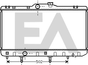 EACLIMA 31R71093 - Radiator, mühərrikin soyudulması furqanavto.az