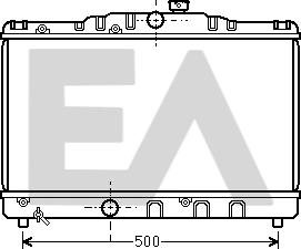 EACLIMA 31R71049 - Radiator, mühərrikin soyudulması furqanavto.az