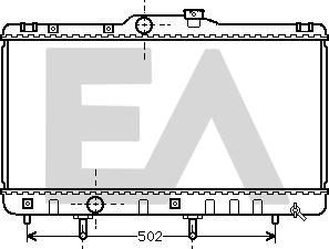 EACLIMA 31R71068 - Radiator, mühərrikin soyudulması furqanavto.az