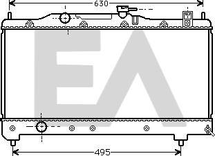 EACLIMA 31R71003 - Radiator, mühərrikin soyudulması furqanavto.az