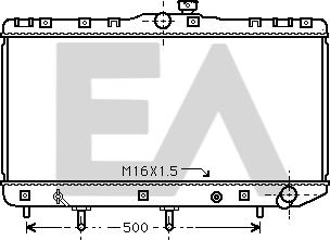 EACLIMA 31R71086 - Radiator, mühərrikin soyudulması furqanavto.az