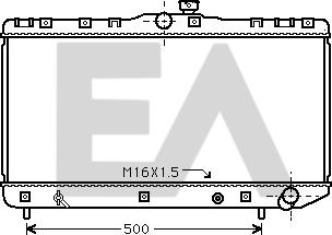 EACLIMA 31R71087 - Radiator, mühərrikin soyudulması furqanavto.az