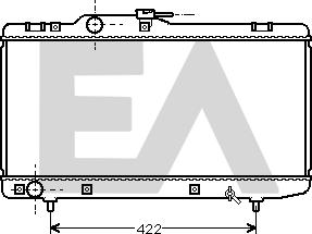 EACLIMA 31R71070 - Radiator, mühərrikin soyudulması furqanavto.az