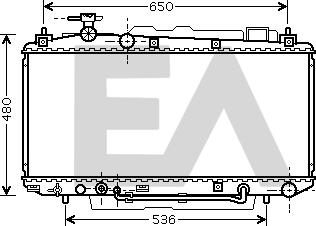 EACLIMA 31R71146 - Radiator, mühərrikin soyudulması furqanavto.az