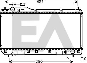 EACLIMA 31R71143 - Radiator, mühərrikin soyudulması furqanavto.az