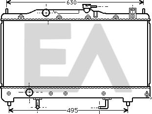 EACLIMA 31R71118 - Radiator, mühərrikin soyudulması furqanavto.az