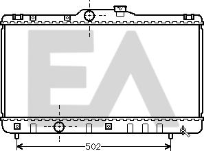 EACLIMA 31R71293 - Radiator, mühərrikin soyudulması furqanavto.az