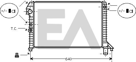 EACLIMA 31R78019 - Radiator, mühərrikin soyudulması furqanavto.az