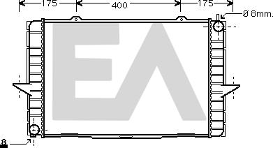 EACLIMA 31R78039 - Radiator, mühərrikin soyudulması furqanavto.az