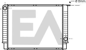 EACLIMA 31R78037 - Radiator, mühərrikin soyudulması furqanavto.az