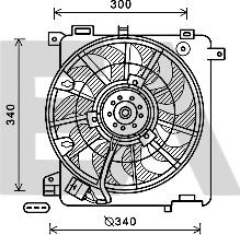 EACLIMA 33V54053 - Fen, radiator furqanavto.az