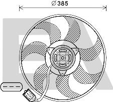 EACLIMA 33V54061 - Fen, radiator furqanavto.az