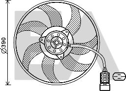 EACLIMA 33V54062 - Fen, radiator furqanavto.az